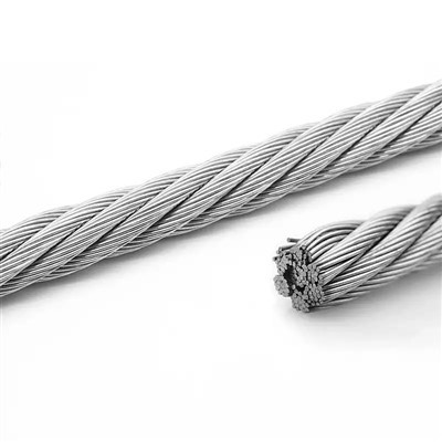 7x19 স্টেইনলেস স্টীল তারের দড়ি